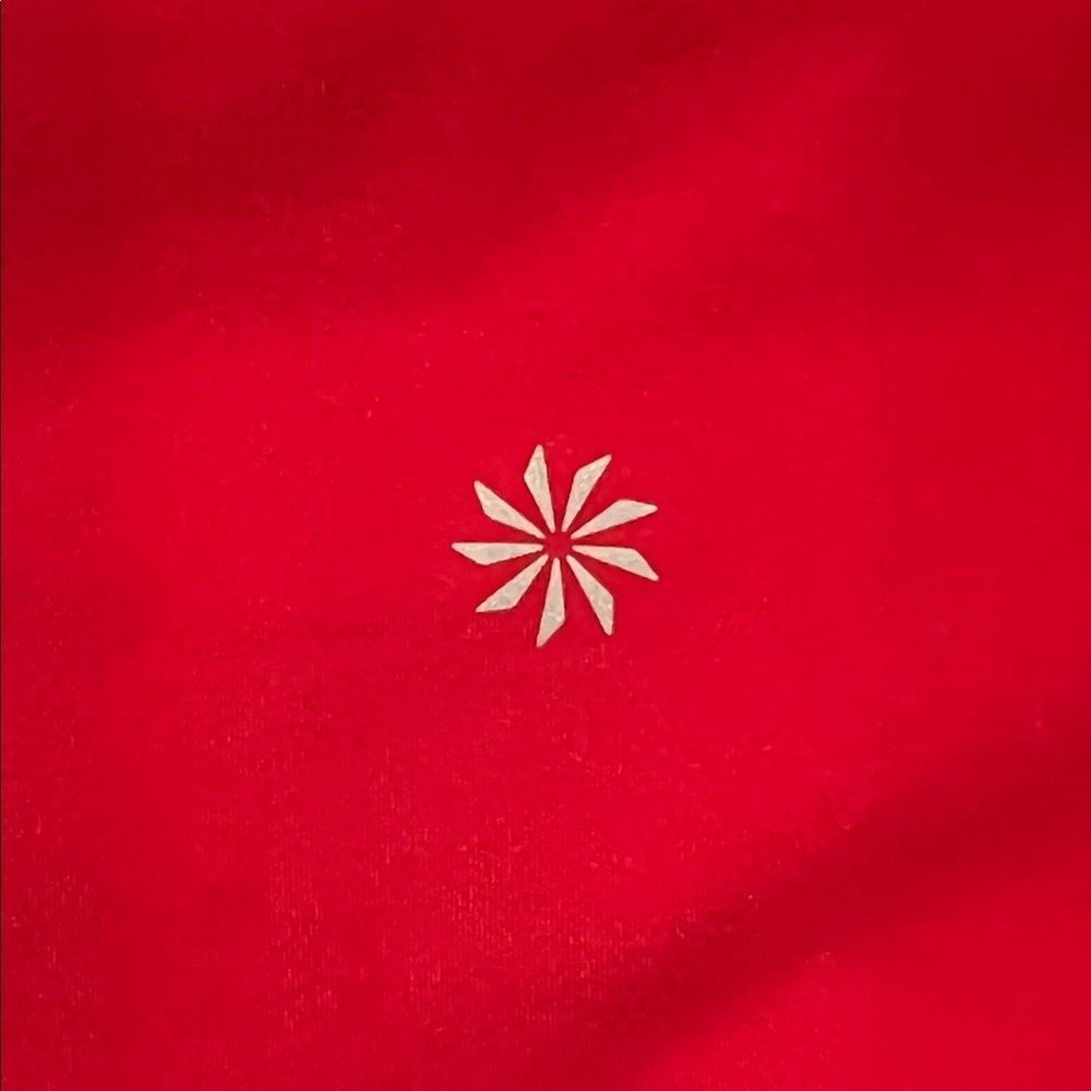 Athleta Women’s Rainer Tight Red Leggings with Zipper Pockets 071426 - Picture 3 of 5